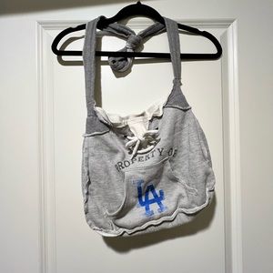 Little Earth Property of LA Dodgers Hoodie Purse